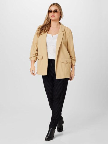 River Island Plus - Blazer en beige