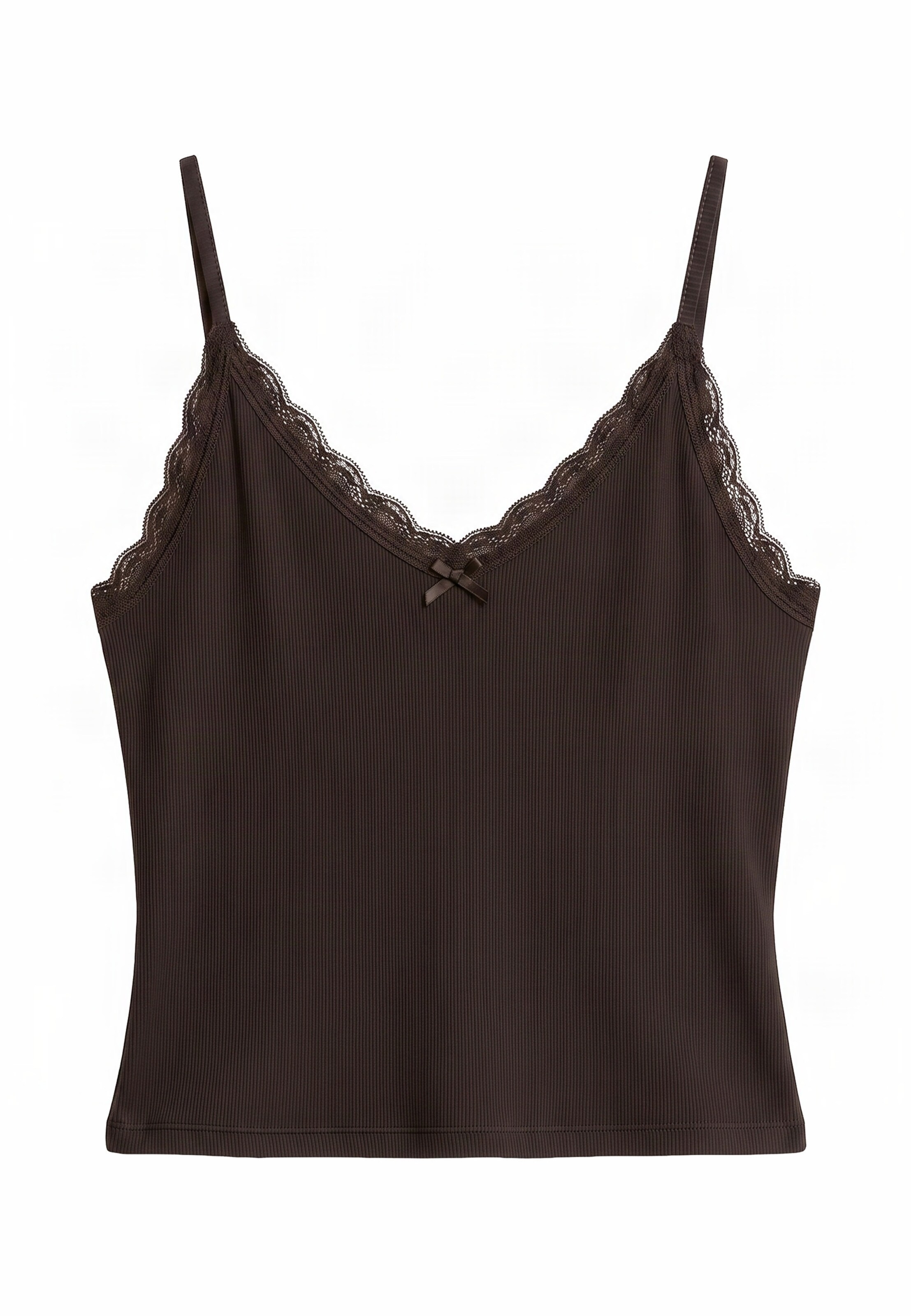 Urban Classics Top in Brown: front