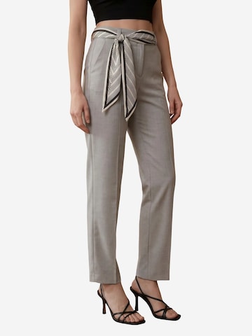 Regular Pantalon à plis 'Hose' My fashion en gris