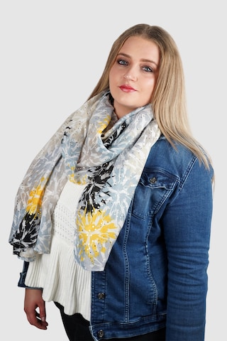 HARPA Scarf in Grey: front