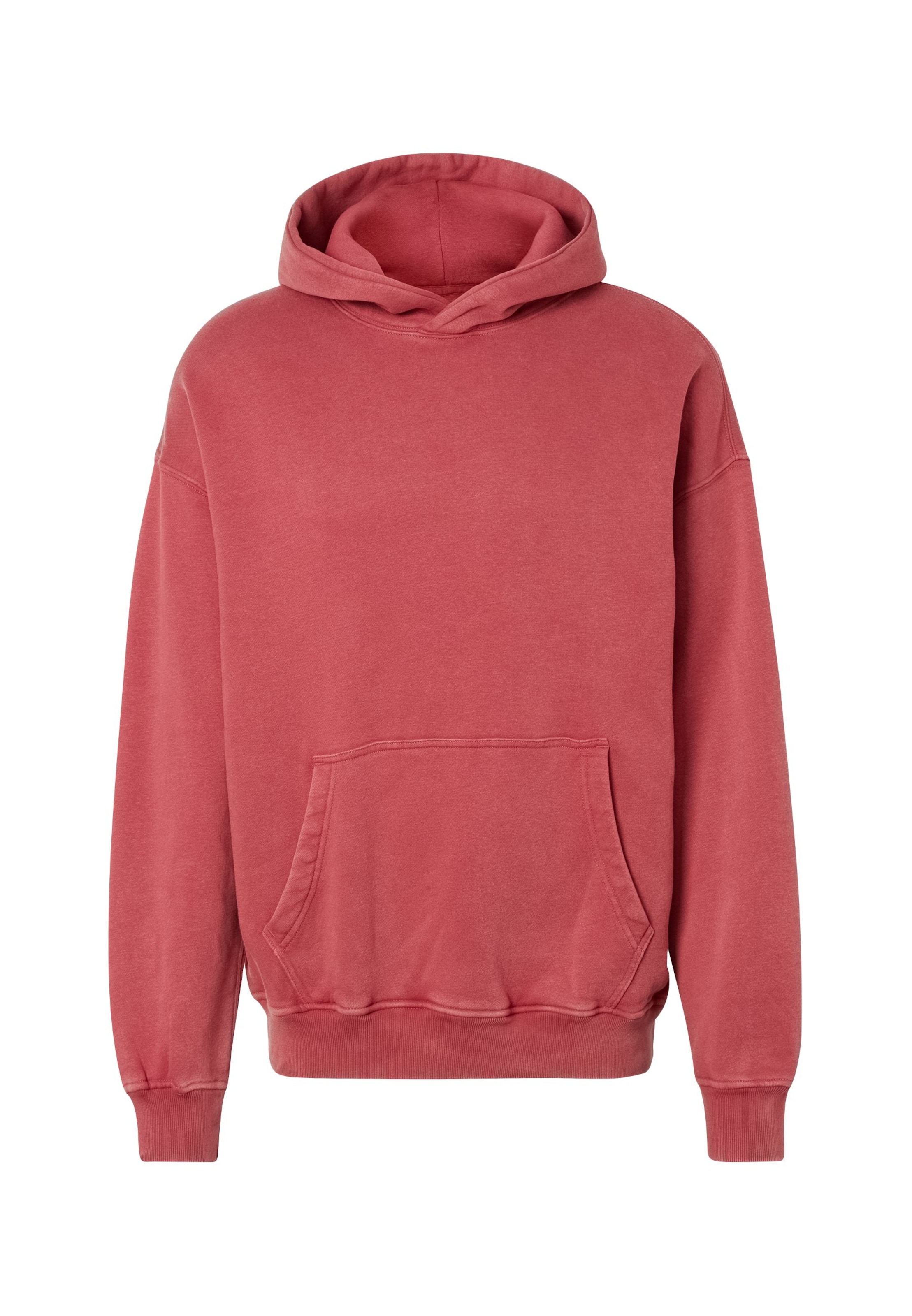 Abercrombie & Fitch Tréning póló 'ESSENTIAL POPOVER 2.0' - piros: elől