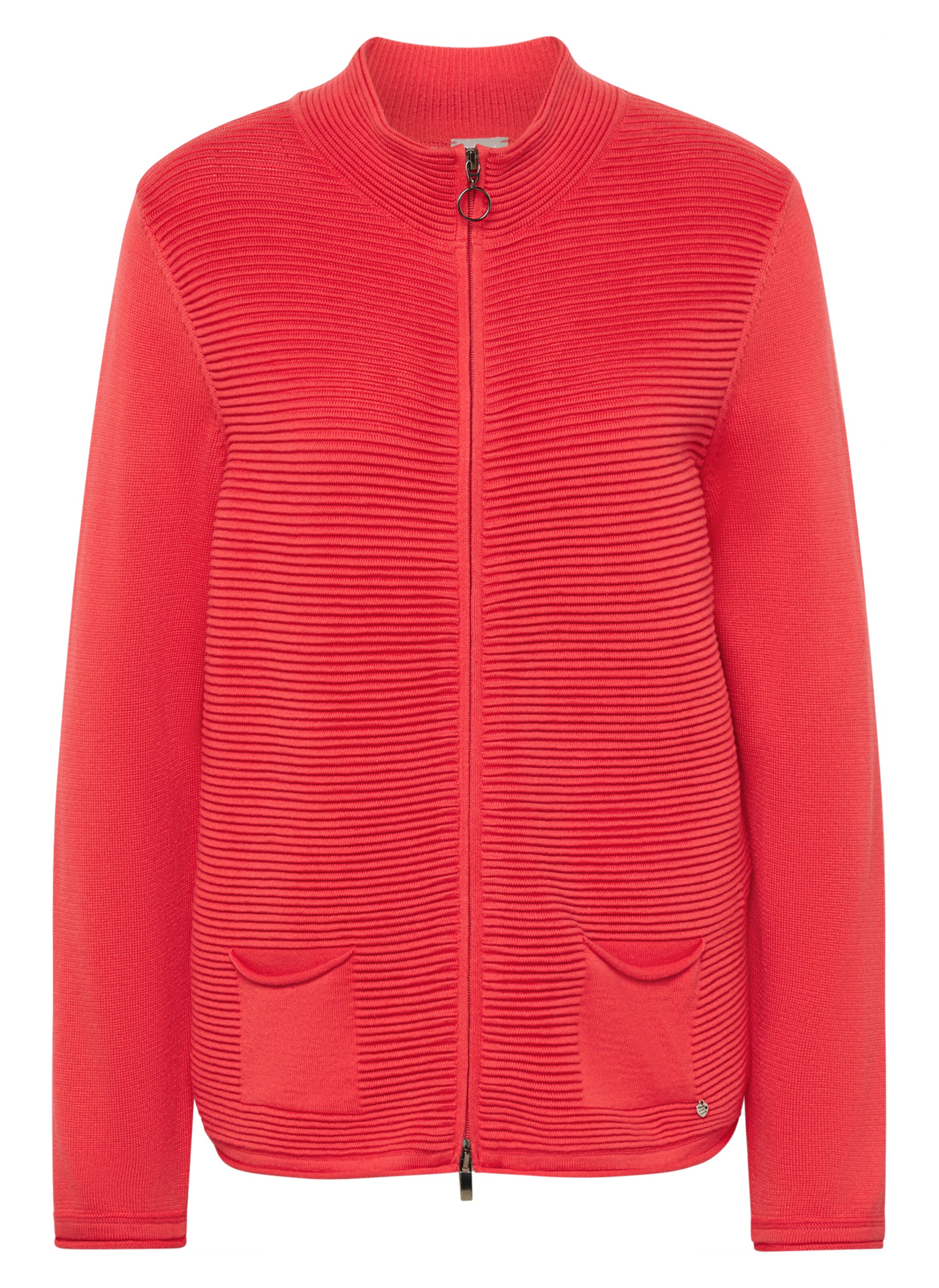 Rabe Strickjacke in Rot: Vorderseite