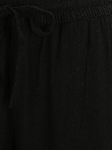 Vero Moda Petite Normalny krój Spodnie 'LINN' w kolorze czarny
