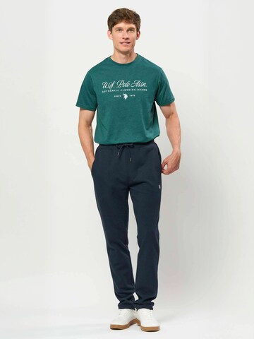 Regular Pantaloni ' UMGeorge ' de la U.S. POLO ASSN. pe albastru: față