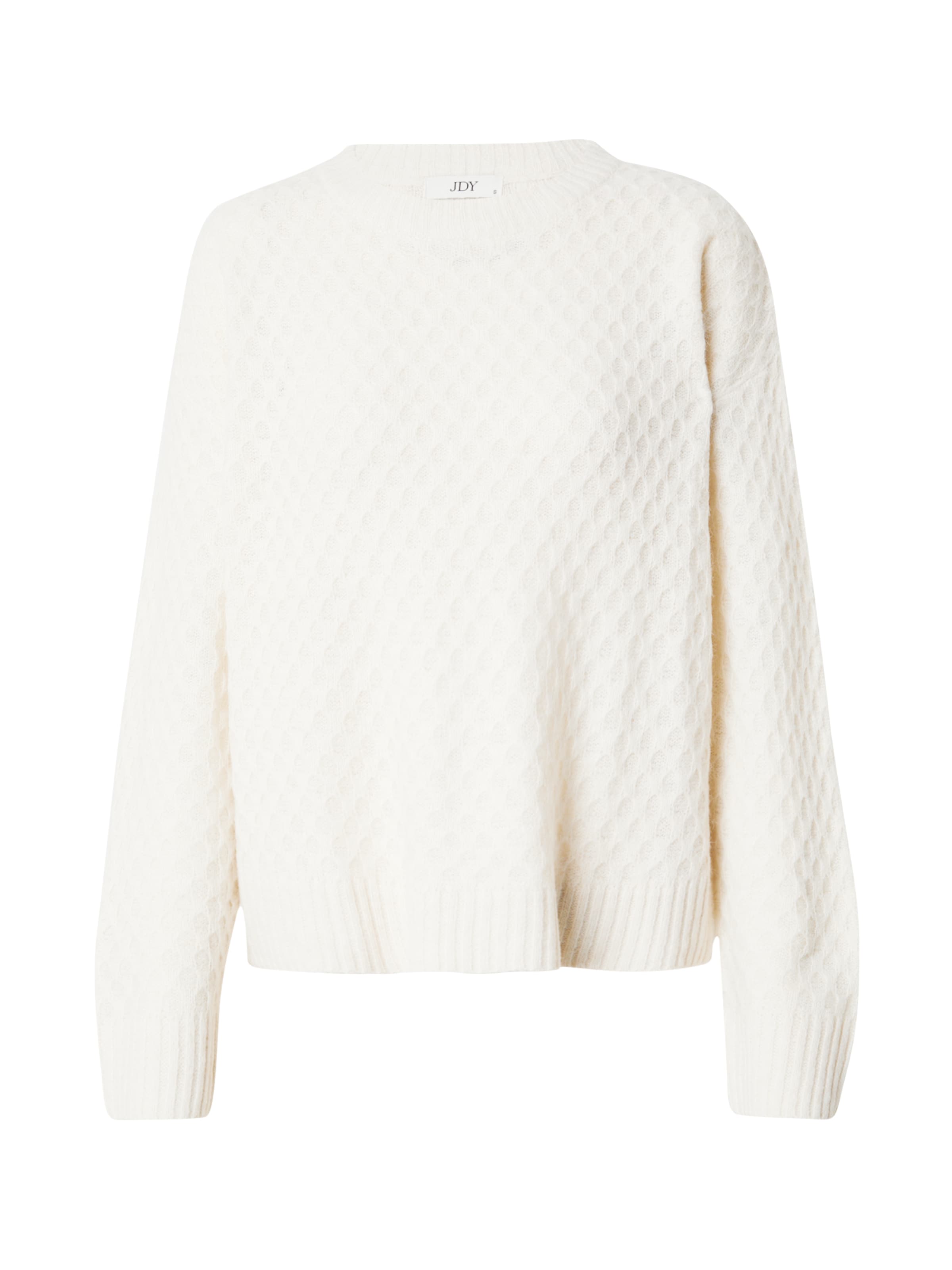 JDY Svetr 'JDYBigum' – bílá: přední strana