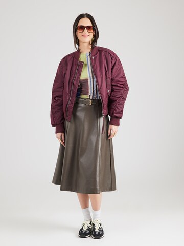 TOPSHOP T-shirt 'CAROLINE' i grön