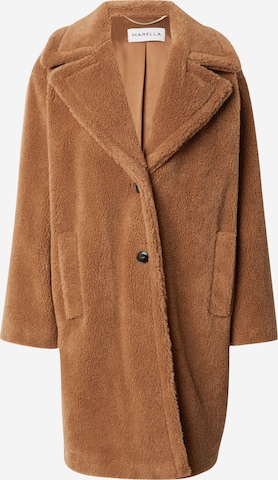 Marella Between-Seasons Coat 'SASIA' in Brown: front