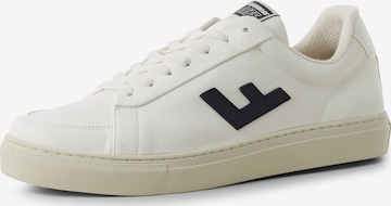 Flamingos' Life Sneakers in White: front