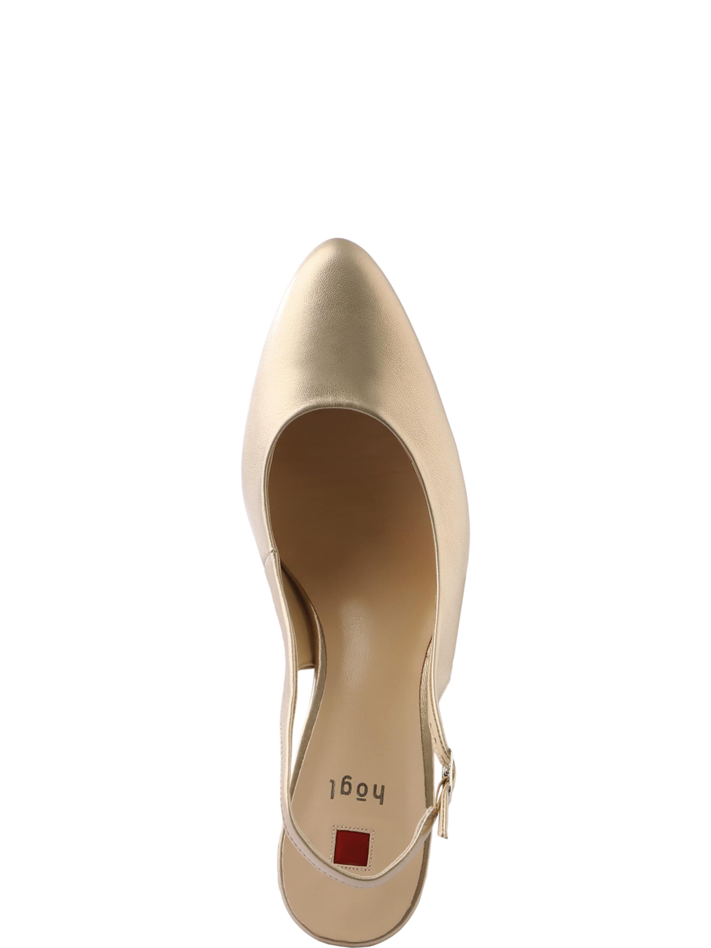 Escarpins à bride arrière 'Ciara' Högl en bronze