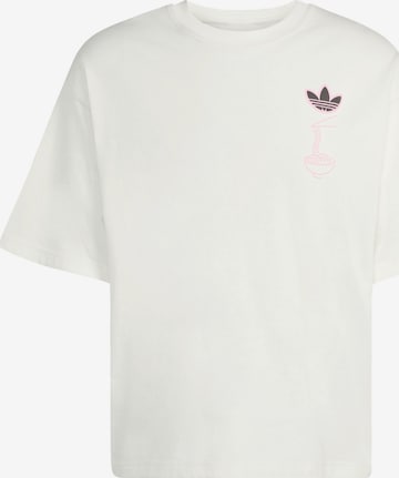 ADIDAS ORIGINALS Tričko 'Soba Cat' – bílá: přední strana