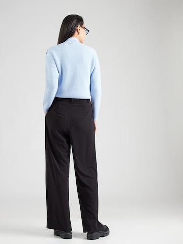 VILA Широкий Брюки со складками 'VIHILDA' в Черный