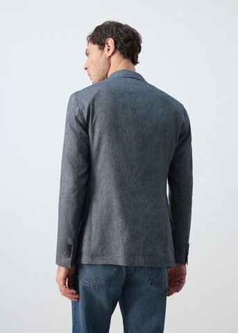 MANGO MAN Slim fit Suit Jacket in Blue