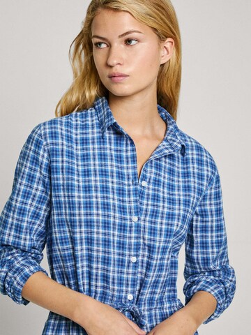 Pepe Jeans Shirt Dress 'NICOLA' in Blue