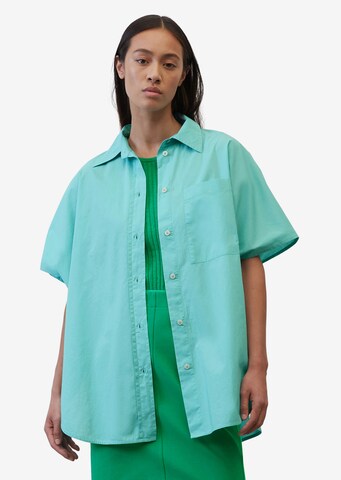 Marc O'Polo Blouse in Blauw: voorkant