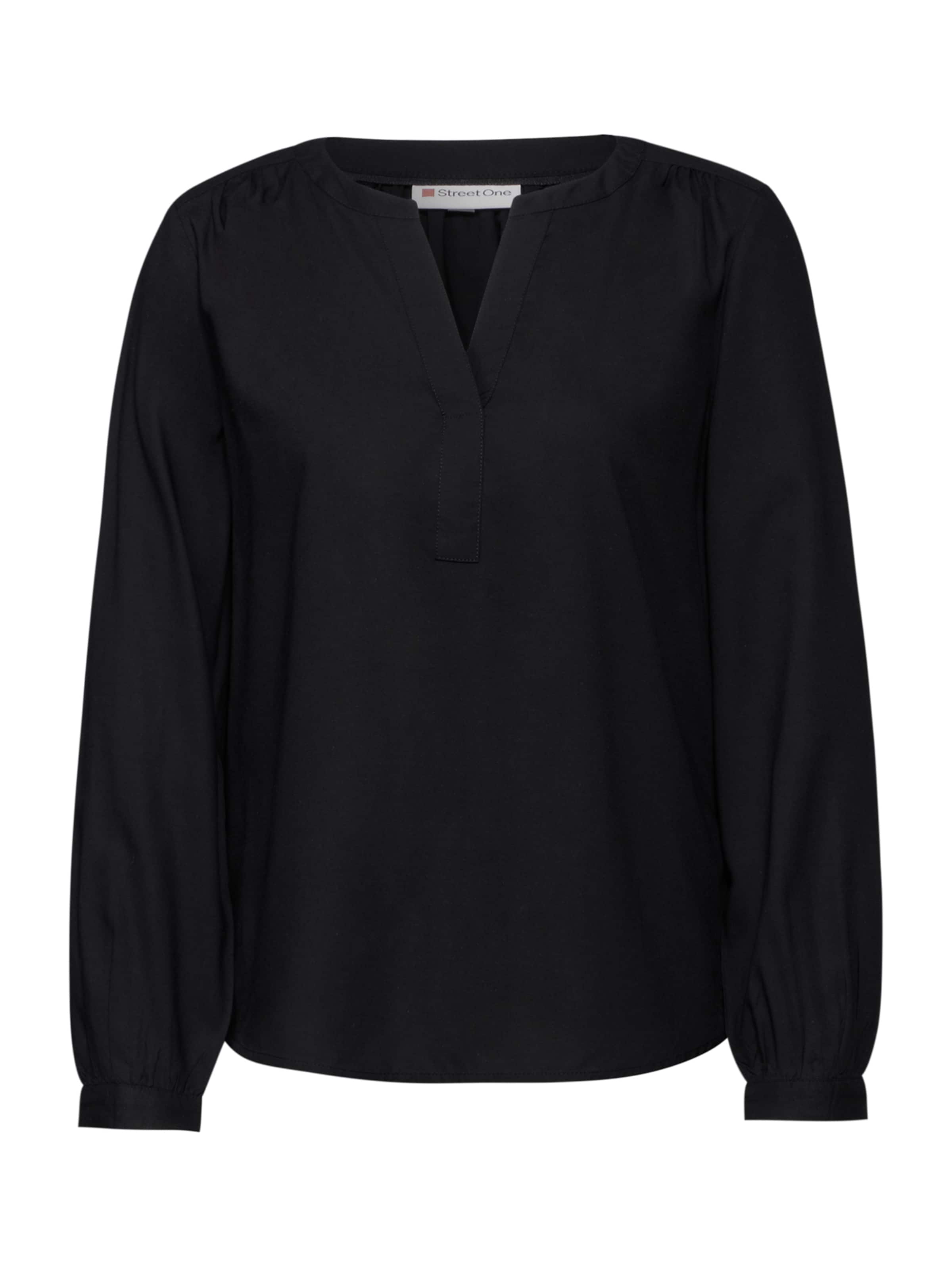 Chemisier STREET ONE en noir : devant