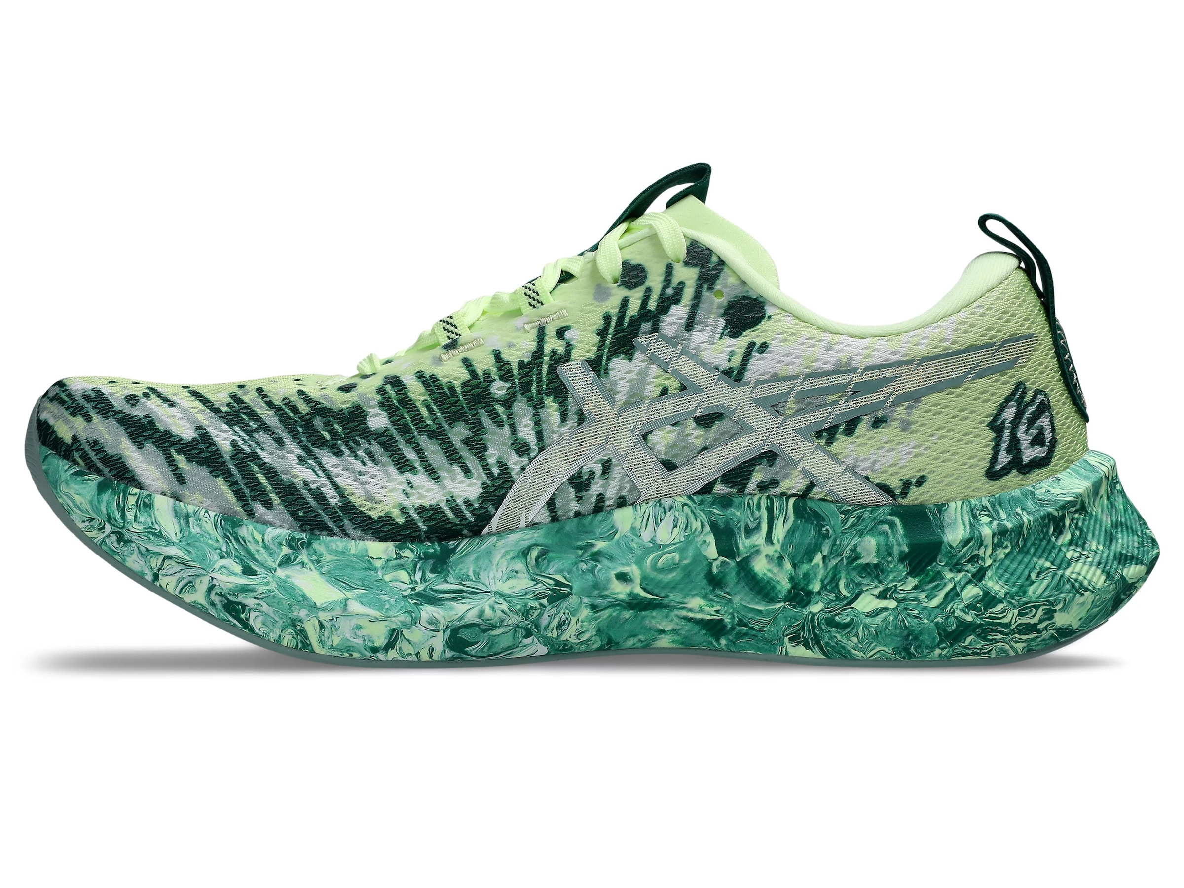 ASICS Laufschuh 'Noosa Tri 16' in 42 in hellgrün / dunkelgrün, Produktansicht