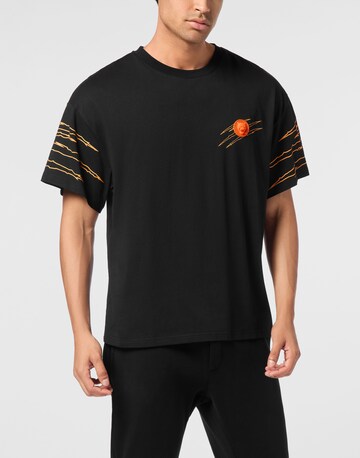 Plein Sport - Camiseta 'Scratch' en negro