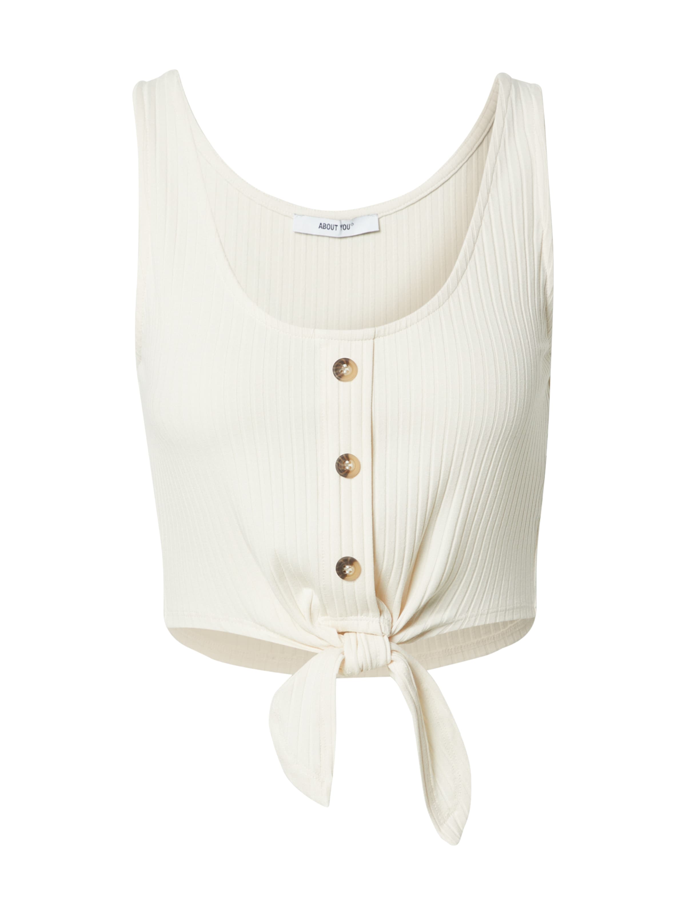 balta ABOUT YOU Palaidinė be rankovių 'Dilara': priekis