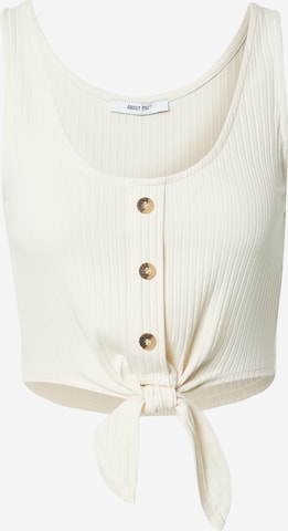 ABOUT YOU Top 'Dilara' in White: front