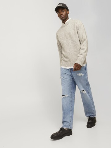 JACK & JONES Свободный крой Джинсы 'JJIEddie JJOriginal' в Синий