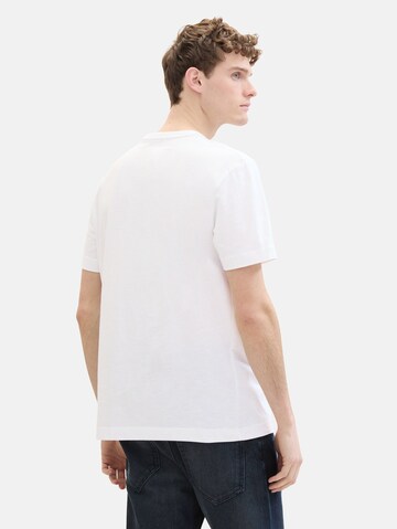 T-Shirt TOM TAILOR en blanc