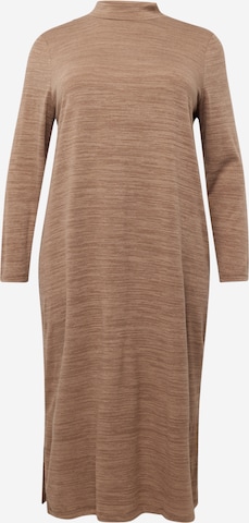 Robe 'KATIE' Vero Moda Curve en marron : devant