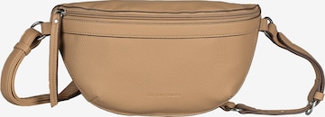smėlio TOM TAILOR Rankinė ant juosmens 'Lina': priekis