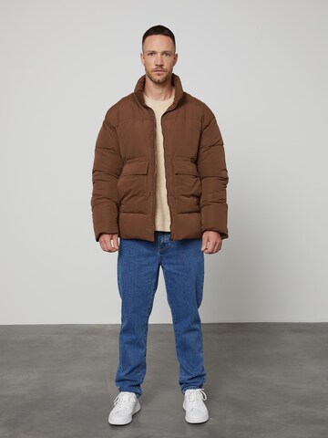 DAN FOX APPAREL Between-season jacket 'Keanu' in Brown