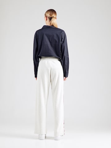 NEW ERA Wide Leg Bukser i grå
