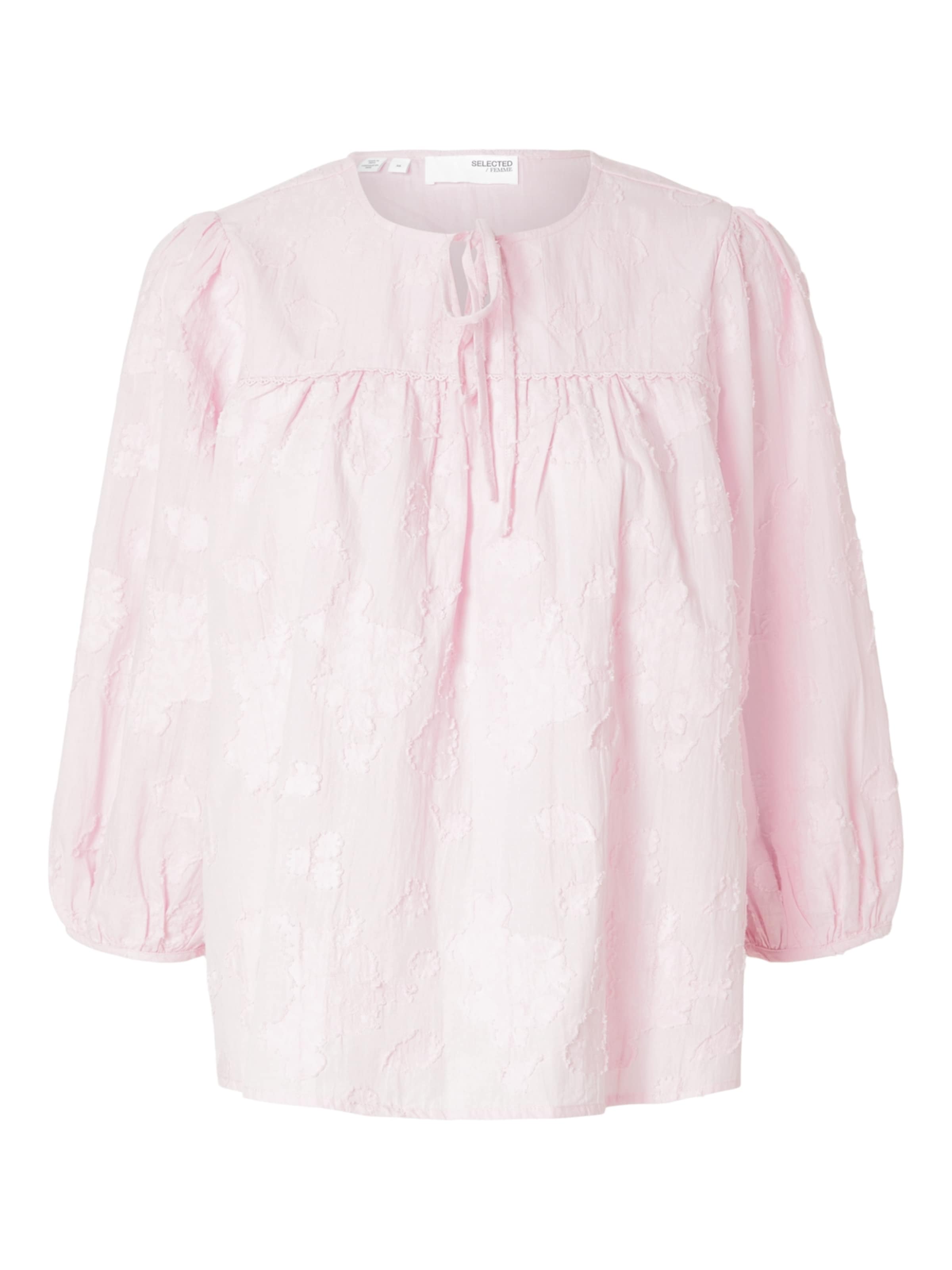 Chemisier &#x27;SLFCorina&#x27; SELECTED en rose : devant