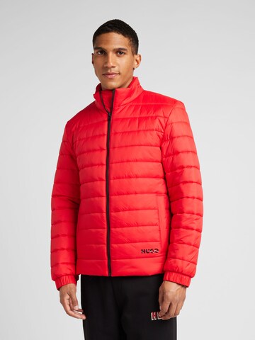HUGO Зимняя куртка 'Brenti2431' в Красный: спереди