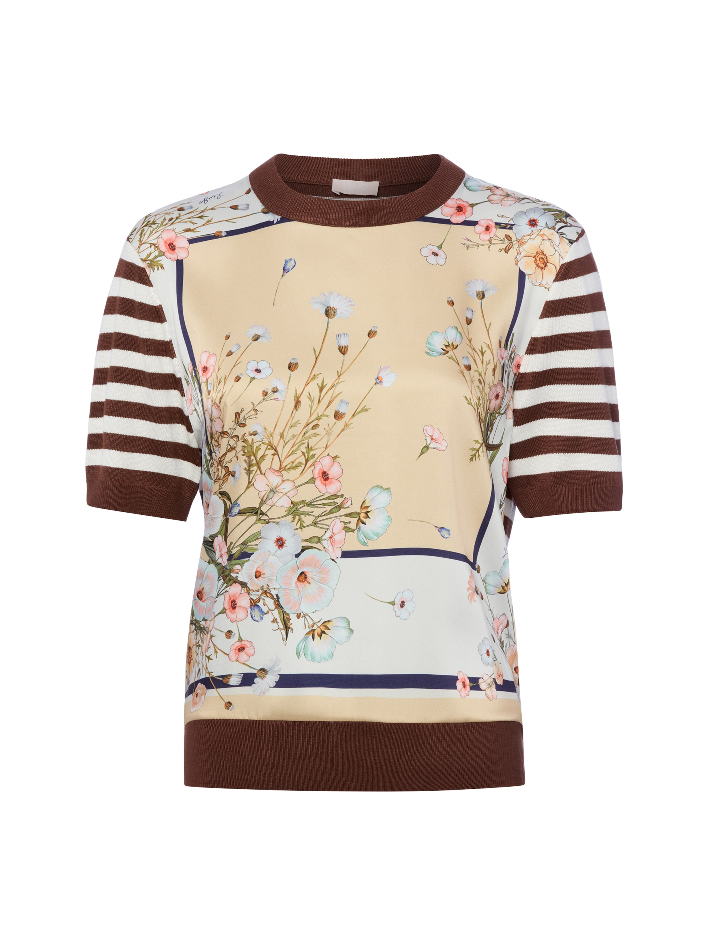Liu Jo Shirt in Bruin: voorkant