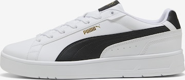 Baskets basses 'Court' PUMA en blanc : devant