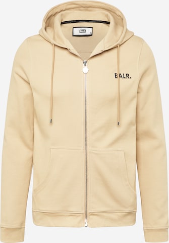 BALR. Sweat jacket 'Series' in Beige: front