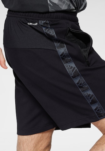 Regular Pantaloni sport de la ADIDAS SPORTSWEAR pe negru