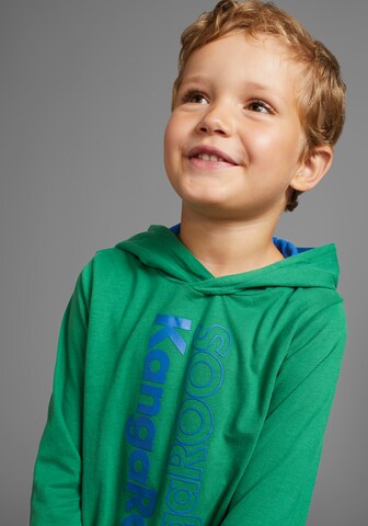 KangaROOS Sweatshirt in Grün