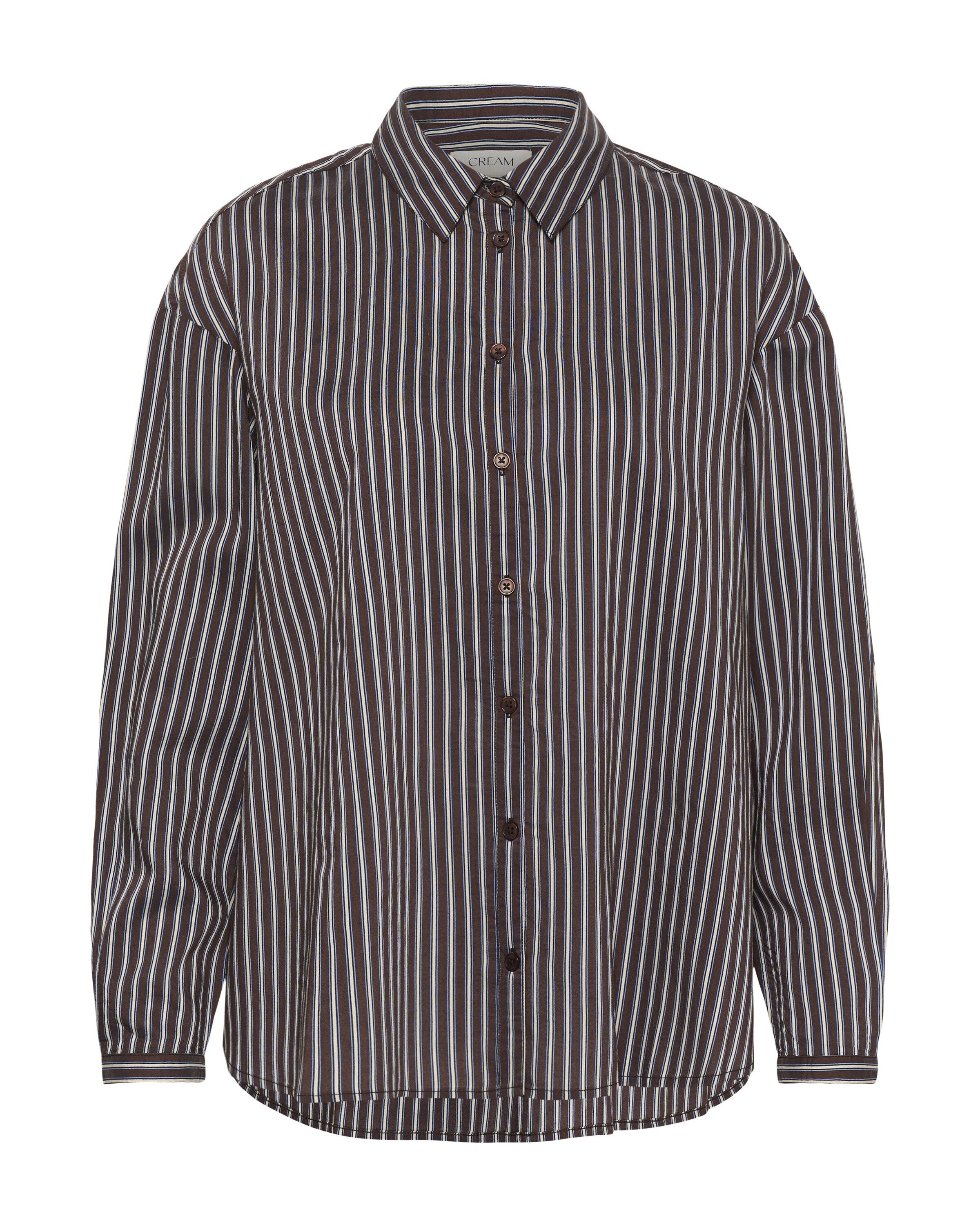 T-shirt Cream en marron : devant