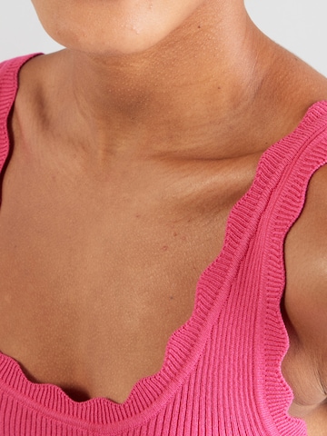 JDY Вязаный топ 'JDYNANNA' в Лиловый