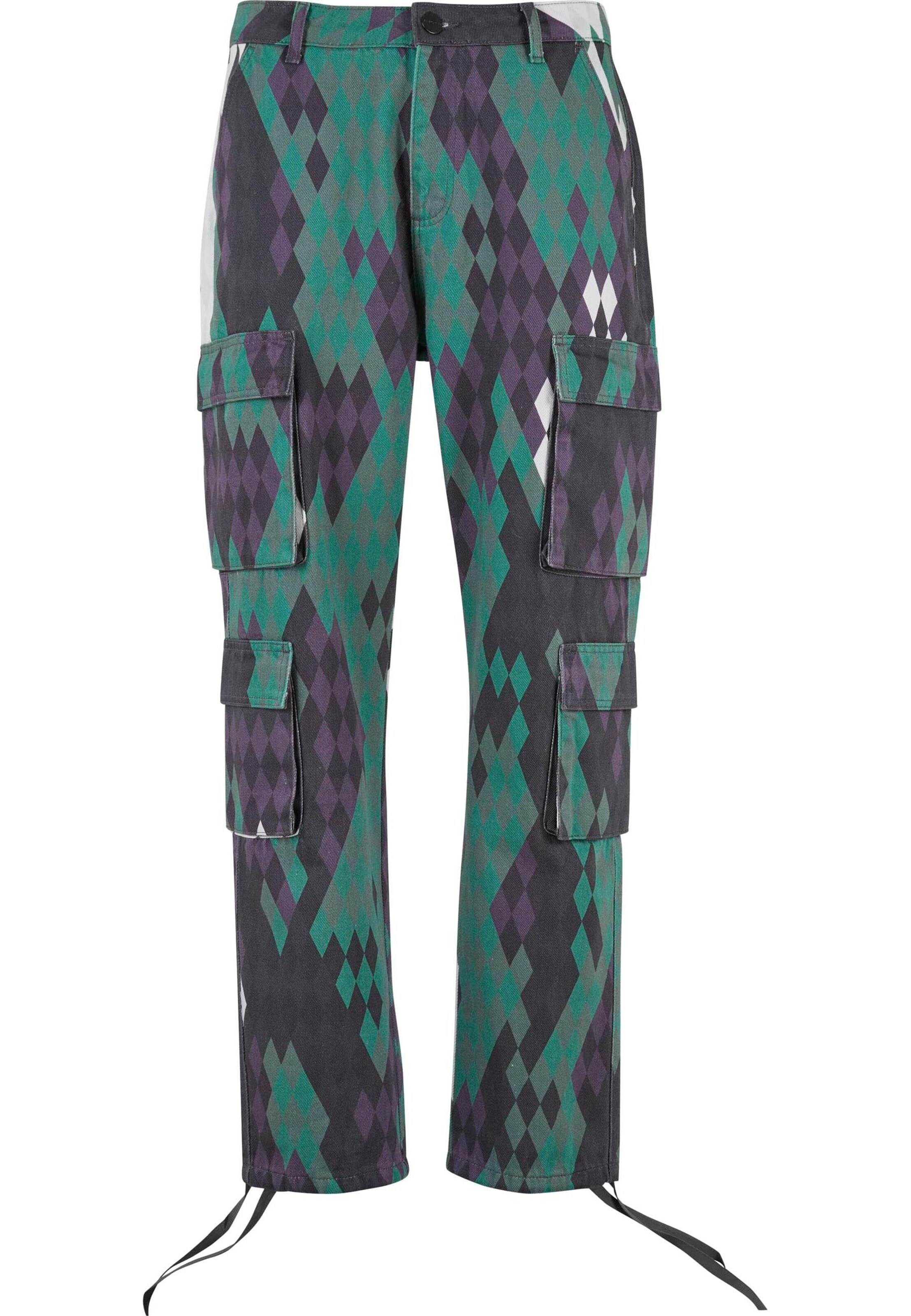 2Y Premium Cargobroek in Gemengde kleuren: voorkant