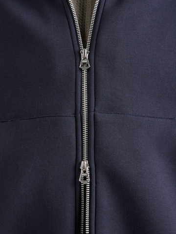 WEEKDAY - Sudadera con cremallera 'Simon' en azul