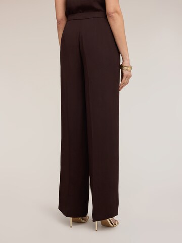 MOTIVI Wide leg Trousers in Brown