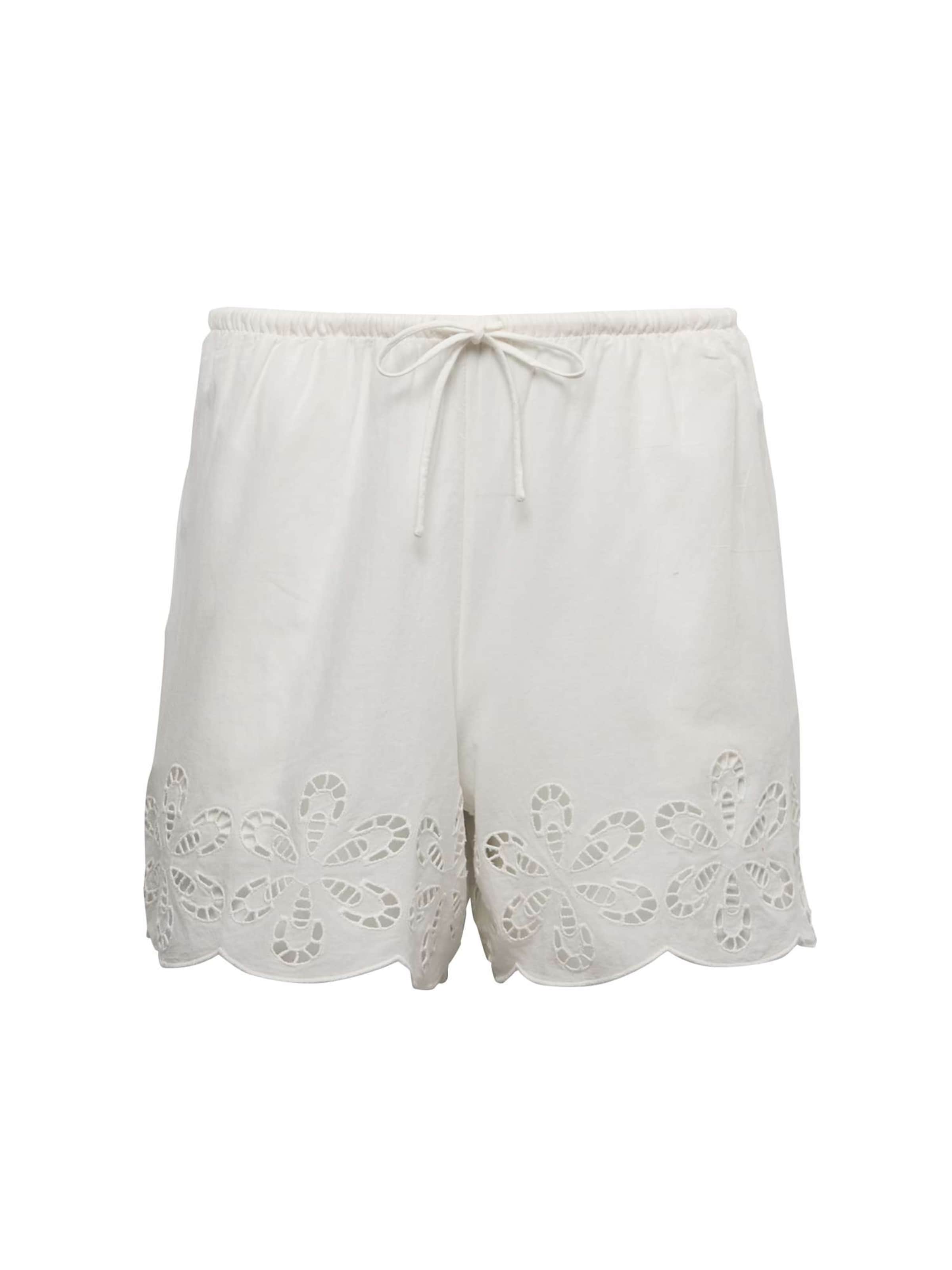 Marks & Spencer Broek in de kleur Wit, Productweergave