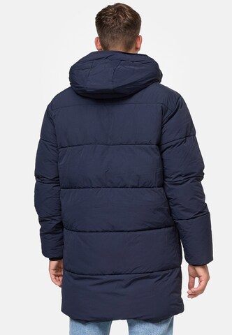 INDICODE JEANS Winterjacke 'Dexter' in Blau