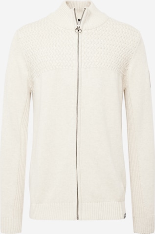 GARCIA Knit Cardigan in Beige: front