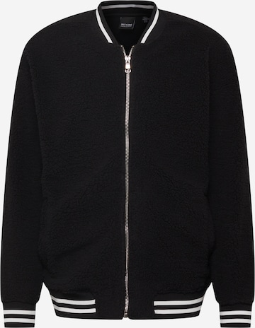 Only & Sons Knit Cardigan 'KYLER' in Black: front