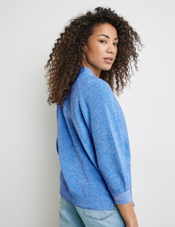 TAIFUN Strickjacke in Blau