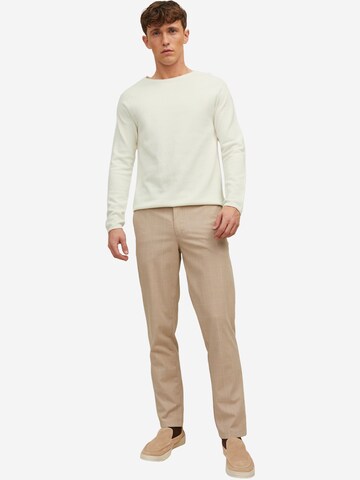 JACK & JONES Regular fit Sweater 'Hill' in White