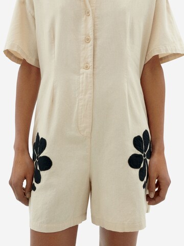 Thinking MU Jumpsuit ' ROBERTA ' in Beige