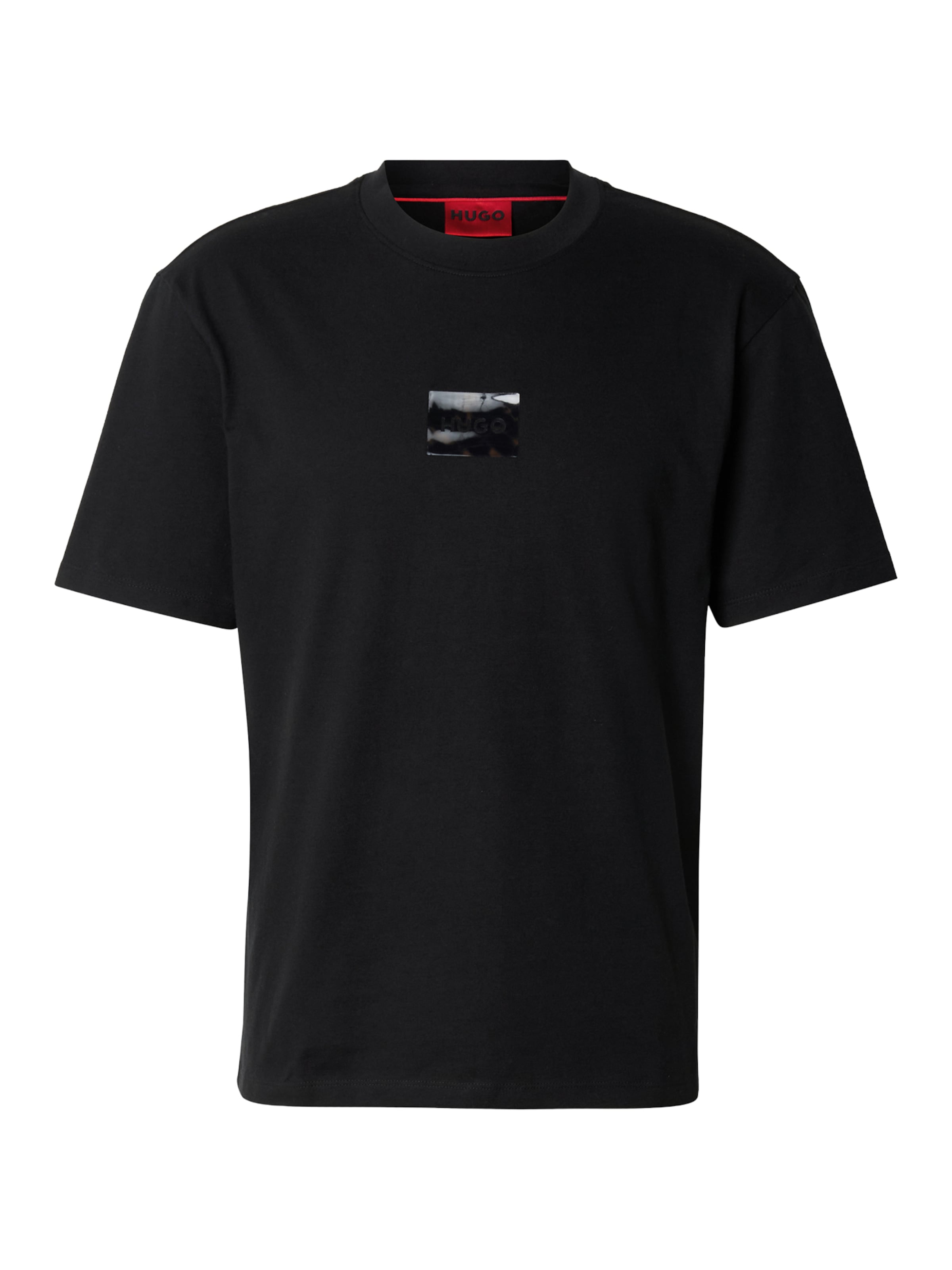 HUGO Tričko 'Dumeon' – černá: přední strana