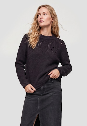 Pull-over DreiMaster Vintage en noir : devant
